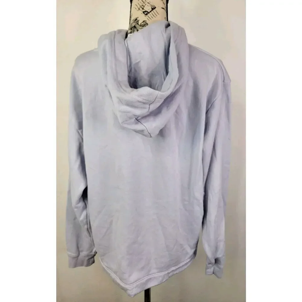 Nike Sportswear Hooded Sweater Womens SZ XL Easy Fleece Hoodie Blue DD5780-057…